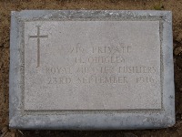 Struma Military Cemetery - Quigley, Henry